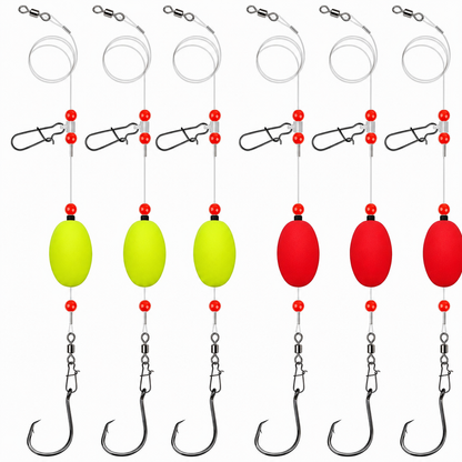 🎁2026 New Arrivals 50% OFF💥Pre-Tied Surf Fishing Rigs: High-Buoyancy Floats, Forged Circle Hooks, 90lb Leader, Ready to Use