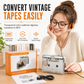 🎁2026 New Arrivals 50% OFF💥Transparent Portable Cassette Player & Tape to MP3 Converter with Type-C