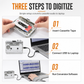 🎁2026 New Arrivals 50% OFF💥Transparent Portable Cassette Player & Tape to MP3 Converter with Type-C