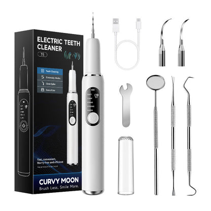 🎁2026 New Arrivals 50% OFF💥Portable Ultrasonic Teeth Cleaner and Tartar Remover Set