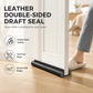 🎁2026 New Arrivals 50% OFF💥DIY Wear Resistant Leather Under Door Draft Stopper Windproof and Insect Proof Bedroom Door Bottom Seal Strip