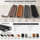 🎁2026 New Arrivals 50% OFF💥DIY Wear Resistant Leather Under Door Draft Stopper Windproof and Insect Proof Bedroom Door Bottom Seal Strip