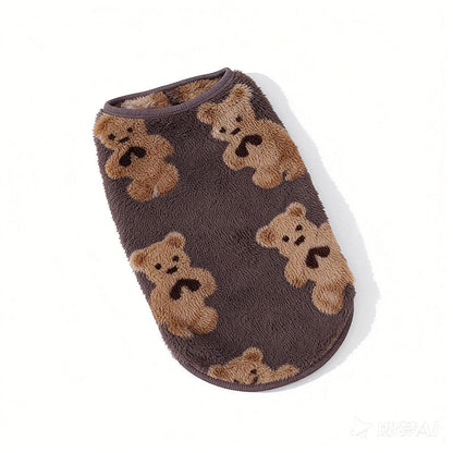 🎁2026 New Arrivals 50% OFF💥Plush Pet Vest – Warm, Cozy & Easy to Wear🐻