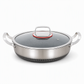 🎁2026 New Arrivals 50% OFF💥Thickened Stainless Steel Wok – Nonstick, Flat Bottom, Dual Handles 🍳✨