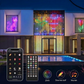 🎁2026 New Arrivals 50% OFF💥From ordinary lights to a spectacular light show! Draw patterns, add text or photos, and let the colors dance to the music – waterproof & USB-powered!