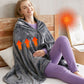 🎁2026 New Arrivals 50% OFF💥USB Heated Flannel Blanket Shawl♨️🧥