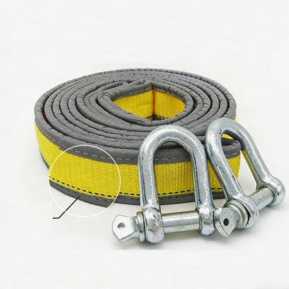 🎁2026 New Arrivals 50% OFF💥 8 Ton Tow Rope – Heavy-Duty Strap, Forged U-Shackles, Reflective Strip ✨