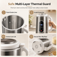🎁2026 New Arrivals 50% OFF💥Multi-Functional 304 Stainless Steel Soy Milk Maker and High- Blender Large Capacity Filter-Free Household Food Processor with Smart Timer