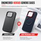 🎁2026 New Arrivals 50% OFF💥Magnetic Woven Texture Phone Case with Gold Trim – Anti-Slip, Shockproof, Wireless Charging ✨