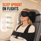 🎁2026 New Arrivals 50% OFF💥Integrated Memory Foam Travel Pillow and 3D Blackout Sleep Eye Mask Set for Travel Neck Support