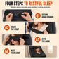 🎁2026 New Arrivals 50% OFF💥Integrated Memory Foam Travel Pillow and 3D Blackout Sleep Eye Mask Set for Travel Neck Support
