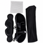 🎁2026 New Arrivals 50% OFF💥Integrated Memory Foam Travel Pillow and 3D Blackout Sleep Eye Mask Set for Travel Neck Support