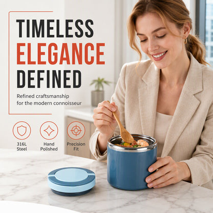 🎁2026 New Arrivals 50% OFF💥Insulated Stainless Steel Lunch Box with Lid – Stackable Food Container