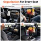 🎁2026 New Arrivals 50% OFF💥3 in 1 Multifunctional Car Cup Holder Phone Mount with Tray and Storage Organizer🚗📱🥤🍔