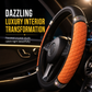 🎁2026 New Arrivals 50% OFF💥Rhinestone Steering Wheel Cover – Sparkling, Quilted, Luxury 🚗