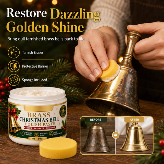 🎁2026 New Arrivals 50% OFF💥Brass Bell and Copper Polish Cream for Tarnish and Oxidation Removal
