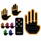 🎁2026 New Arrivals 50% OFF💥Interactive LED Car Gesture Light with Remote Control Finger Palm Warning Light for Vehicle Rear Window