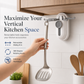 🎁2026 New Arrivals 50% OFF💥Rotating 5-Hook Rack – Drill-Free Storage for a Clutter-Free Kitchen ✨🏠