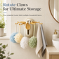 🎁2026 New Arrivals 50% OFF💥Rotating 5-Hook Rack – Drill-Free Storage for a Clutter-Free Kitchen ✨🏠