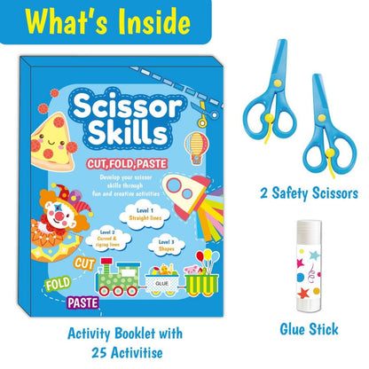 🎁2026 New Arrivals 50% OFF💥Kids Scissor Skills Activity Book Set