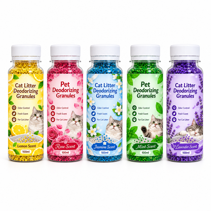 🎁2026 New Arrivals 50% OFF💥Cat Litter Deodorizer Granules – Fresh Scents for a Cleaner Home 🌸✨