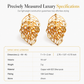 🎁2026 New Arrivals 50% OFF💥18K Gold-Plated Double Leaf Earrings – Sparkling CZ, Two-Way Wear Design