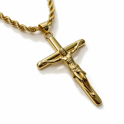 🎁2026 New Arrivals 50% OFF💥Portrait Cross Pendant Necklace – A Timeless Unisex Piece for Everyday Wear & Thoughtful Gifting 💎✝️
