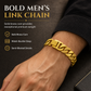 🎁2026 New Arrivals 50% OFF💥Men's Vietnamese Sand-Gold Style Bracelet – Matte Sandblasted Finish & Watch Clasp💎