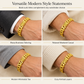 🎁2026 New Arrivals 50% OFF💥Men's Vietnamese Sand-Gold Style Bracelet – Matte Sandblasted Finish & Watch Clasp💎