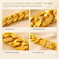 🎁2026 New Arrivals 50% OFF💥Men's Vietnamese Sand-Gold Style Bracelet – Matte Sandblasted Finish & Watch Clasp💎