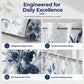 🎁2026 New Arrivals 50% OFF💥Waterproof Floral Shower Curtain🛁