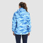 3-in-1 waterproof winter coat, fleece-lined, two-piece suit, ski and hiking jacket with hood